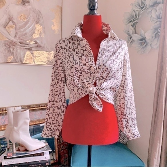 VINTAGE BLOUSE - Picture 1 of 9